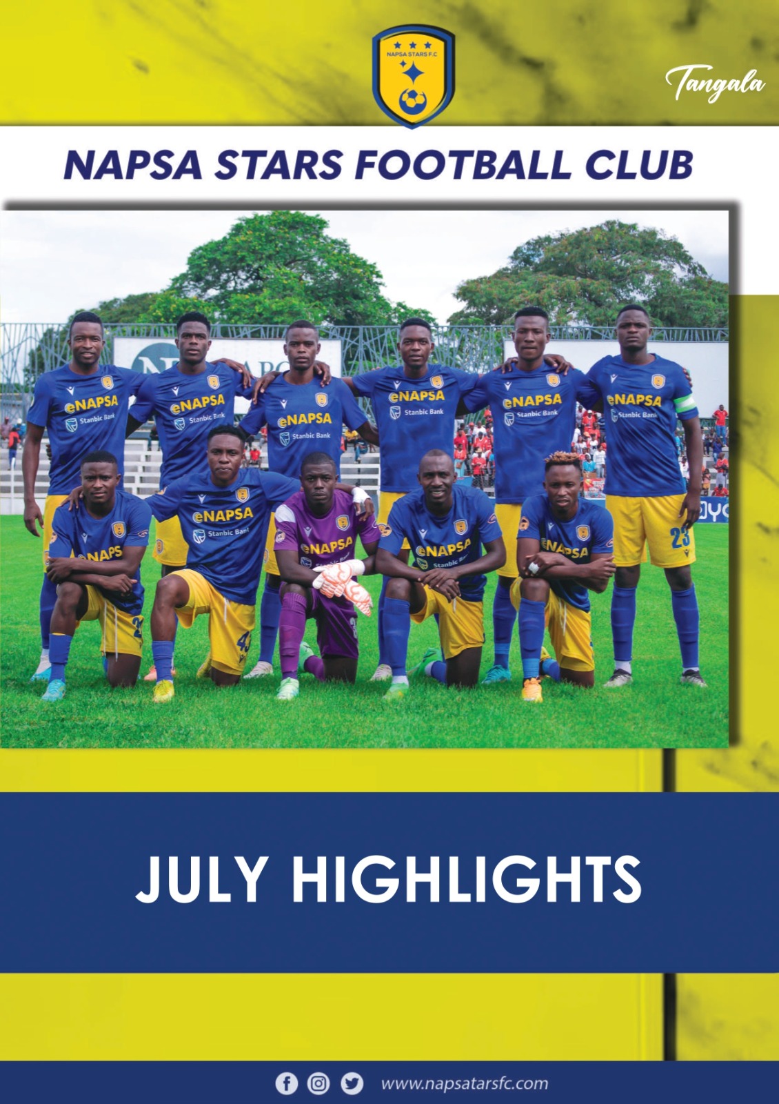 Napsa Stars FC Recap of July